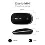 Subblim Ratón Wireless Mini Space Grey 1600 DPI